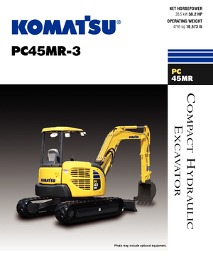 Mini bageri Komatsu PC45MR-3