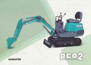 Mini bageri Komatsu PC02