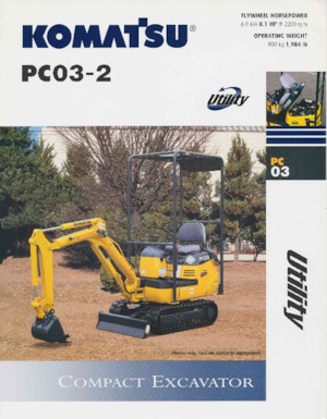 Mini bageri Komatsu PC03-2
