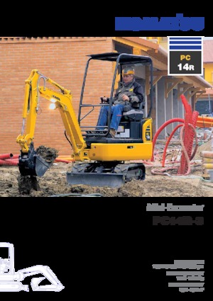Mini bageri Komatsu PC14R-3