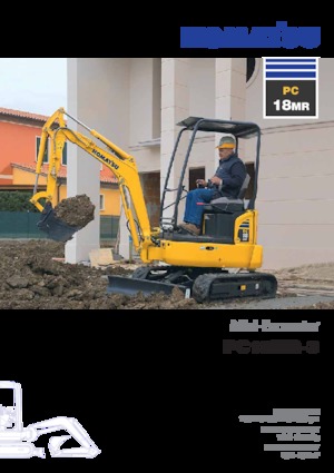 Mini bageri Komatsu PC18MR-3