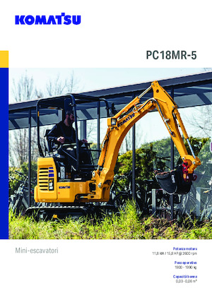 Mini bageri Komatsu PC18MR-5