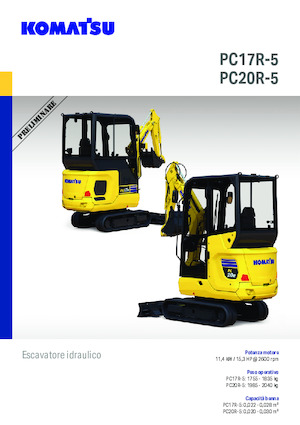 Mini bageri Komatsu PC20R-5