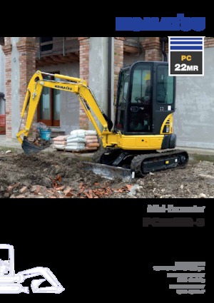 Mini bageri Komatsu PC22MR-3