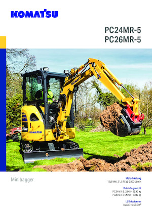 Mini bageri Komatsu PC26MR-5