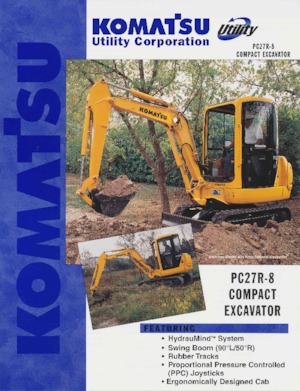 Mini bageri Komatsu PC27R-8