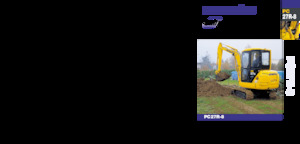 Mini bageri Komatsu PC27R-8