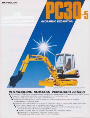 Mini bageri Komatsu PC30-5