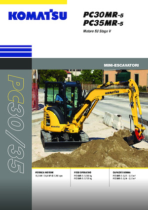 Mini bageri Komatsu PC35MR-5