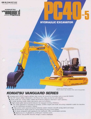 Mini bageri Komatsu PC40-5