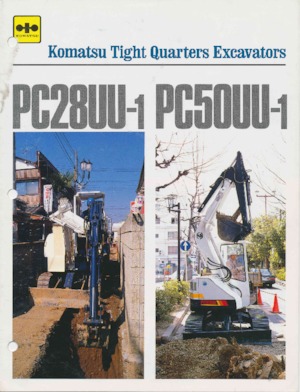 Mini bageri Komatsu PC50UU-1