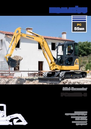 Mini bageri Komatsu PC55MR-3