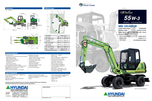 Mini bageri Hyundai R 55 W-3