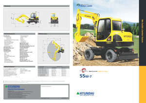 Mini bageri Hyundai R 55 W 7