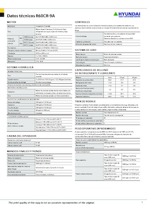 Mini bageri Hyundai R60CR-9A