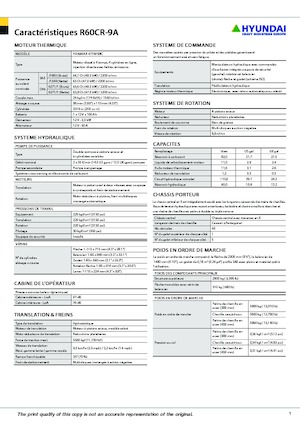 Mini bageri Hyundai R60CR-9A