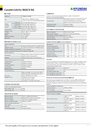 Mini bageri Hyundai R60CR-9A