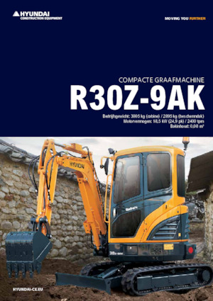 Mini bageri Hyundai R30Z-9AK