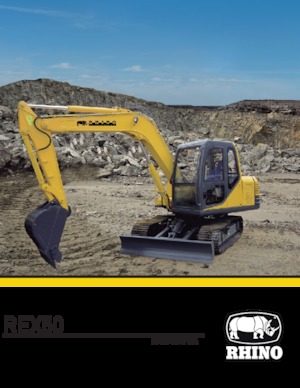 Mini bageri RHINO REX50