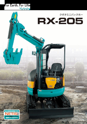 Mini bageri Kubota RX205