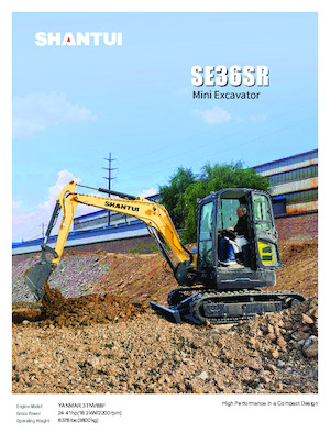 Mini bageri Shantui SE36SR