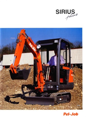 Mini bageri Pel-Job Sirius