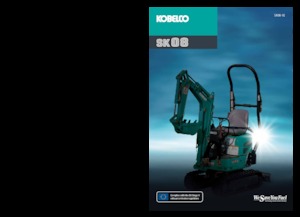 Mini bageri Kobelco SK 08 1E