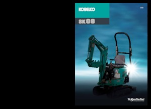 Mini bageri Kobelco SK 08