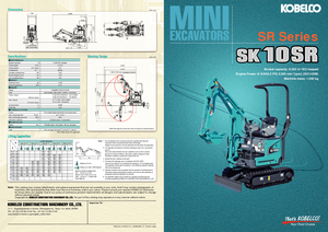 Mini bageri Kobelco SK 10 SR 2