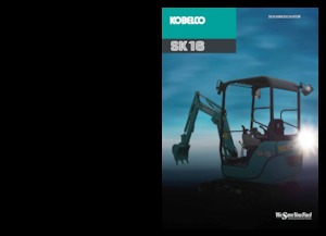 Mini bageri Kobelco SK 16