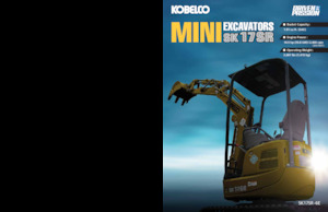 Mini bageri Kobelco SK 17 SR 6E