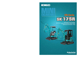 Mini bageri Kobelco SK 17 SR 3