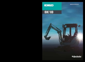 Mini bageri Kobelco SK 18