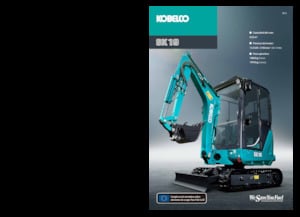 Mini bageri Kobelco SK 19 