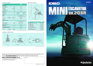 Mini bageri Kobelco SK 20 SR 6