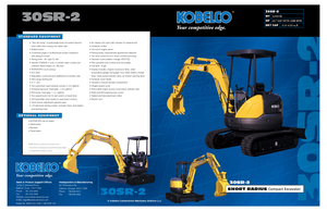 Mini bageri Kobelco SK 30 SR 2