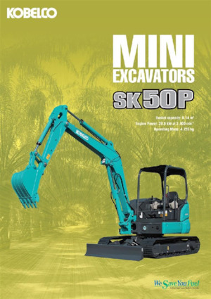 Mini bageri Kobelco SK 50 P 6