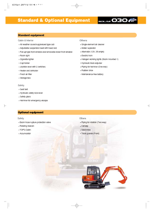 Mini bageri Doosan Solar 030 plus