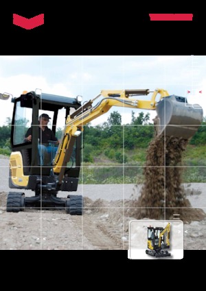 Mini bageri Yanmar SV 18 CR