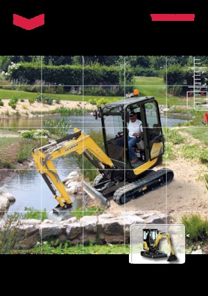 Mini bageri Yanmar SV 22 CR