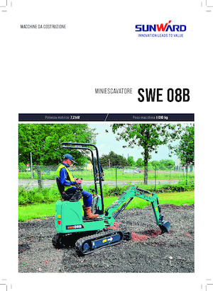 Mini bageri Sunward SWE08B