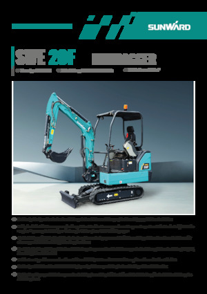 Mini bageri Sunward SWE20F 