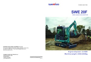 Mini bageri Sunward SWE20F
