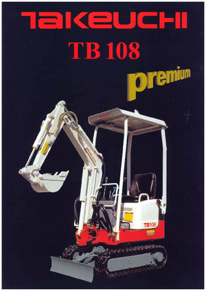 Mini bageri Takeuchi TB 108