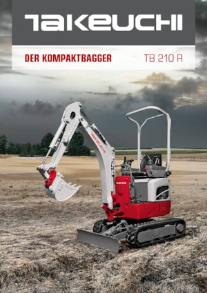 Mini bageri Takeuchi TB 210 R
