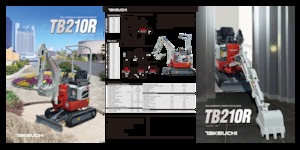 Mini bageri Takeuchi TB 210 R