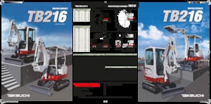 Mini bageri Takeuchi TB 216 A