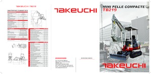 Mini bageri Takeuchi TB 219 A