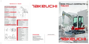Mini bageri Takeuchi TB 225