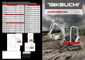 Mini bageri Takeuchi TB 225